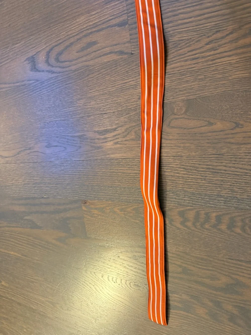 Unisex Polo by Ralph Lauren Striped Fabric Vintage Webbing Belt Size Large - Picture 2 of 6